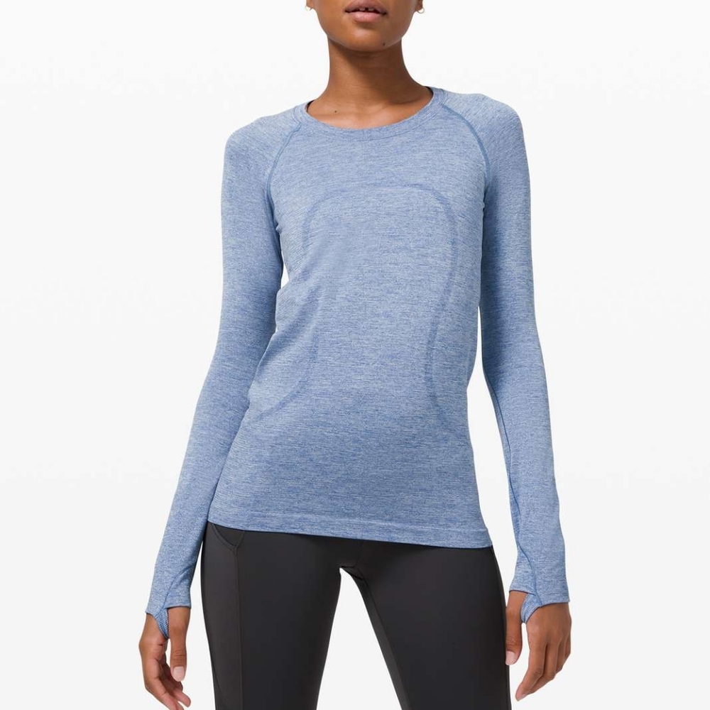 Lululemon Swiftly Tech Long Sleeve 2.0 in Regatta Blue